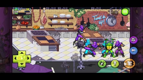 TMNT : TEENAGE MUTANT NINJA TURTLES COWBUNGA ANDROID GAMING GAMEPLAY DEMO