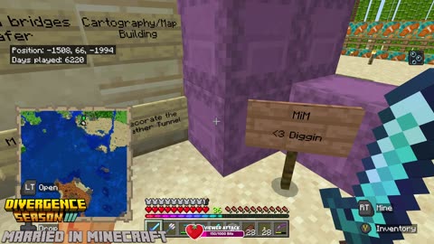 Safari Refuge - starting the Lodge! Season 3 EP 22 #DivergenceSMP #MiM #Minecraft #XBox