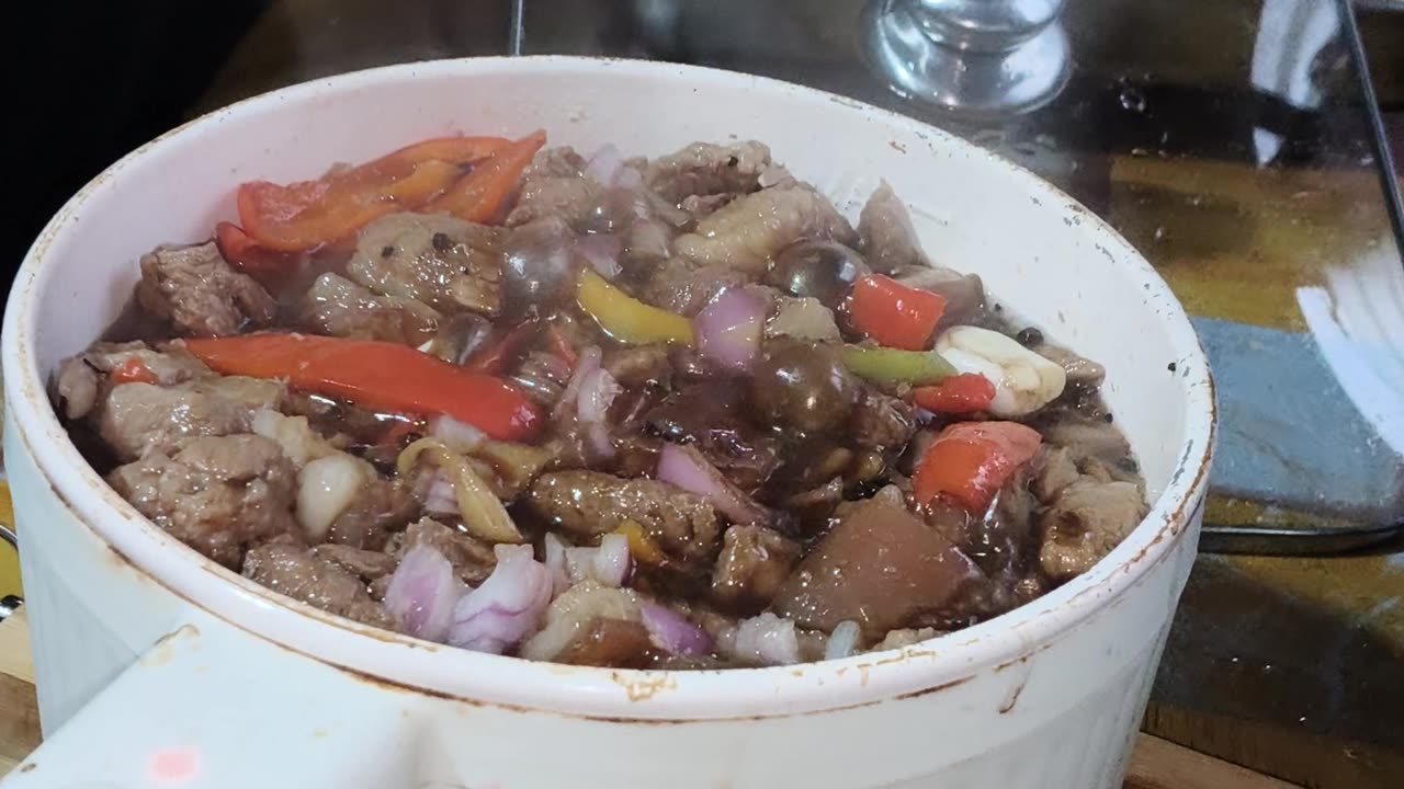 Nagluto si nanay Virgie ug humba