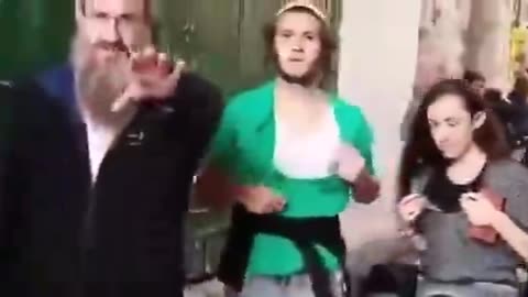 Jews caught ripping their own clothes to fake a Palestinian attack in the West Bank.