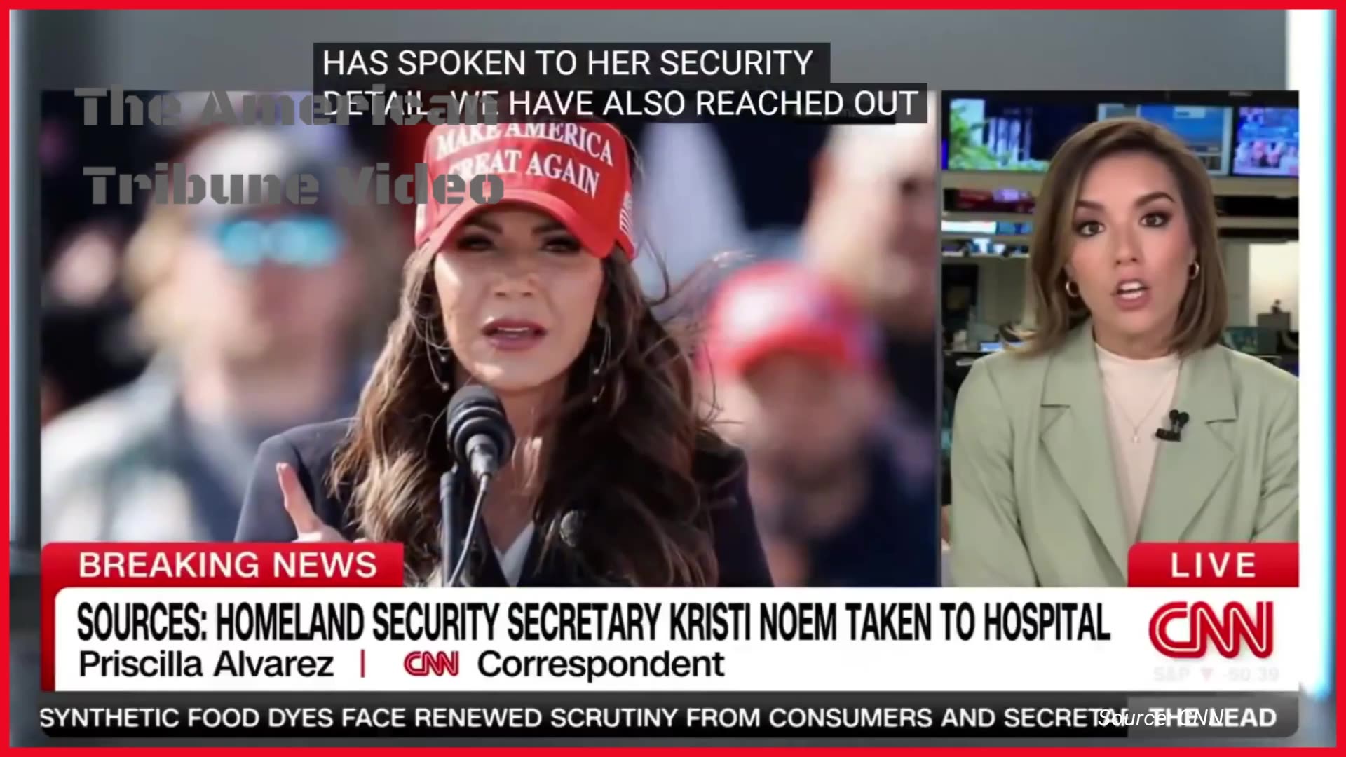 DHS Secretary Kristi Noem Rushed to the Hospital, Media Mocks Her As She’s Hospitalized