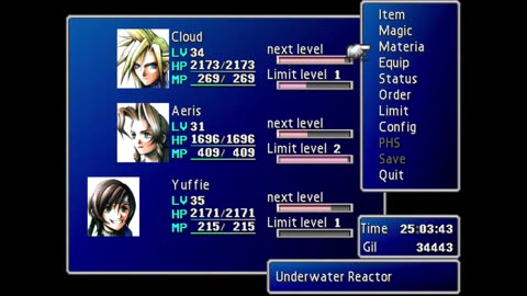 Final Fantasy VII New Threat - Junon Reactor Disc 2 w/ Aeris Alive