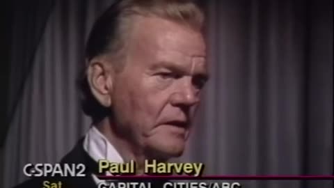 IN 1992 PAUL HARVEY GAVE A PROPHETIC SPEECH WARNING ABOUT THE DIRE CONSEQUENCES OF THE CLIMATE SCAM