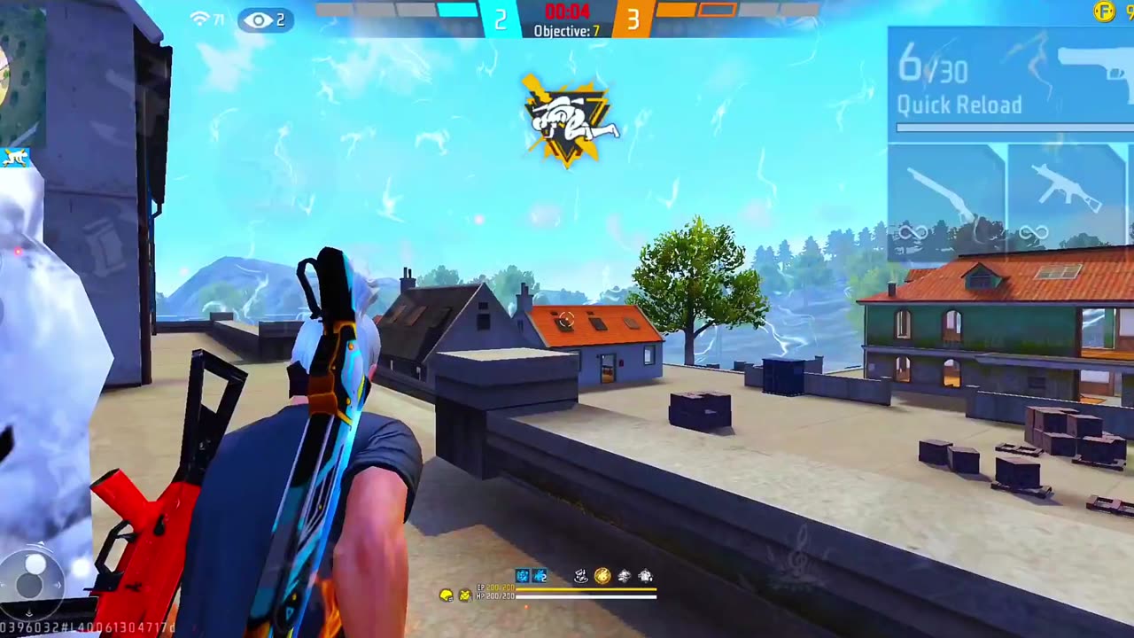 Epic Headshot 👽☠️Free fire