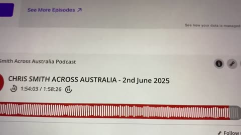 2 minutes when Chris Smith admits on Sydney Radio 2SM how wrong he was to promote the Jabs