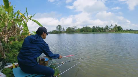 Catfish Trolling in Wide Rivers