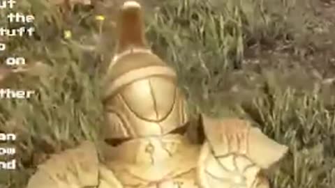 Golden Panda Knight! #shorts #oblivion