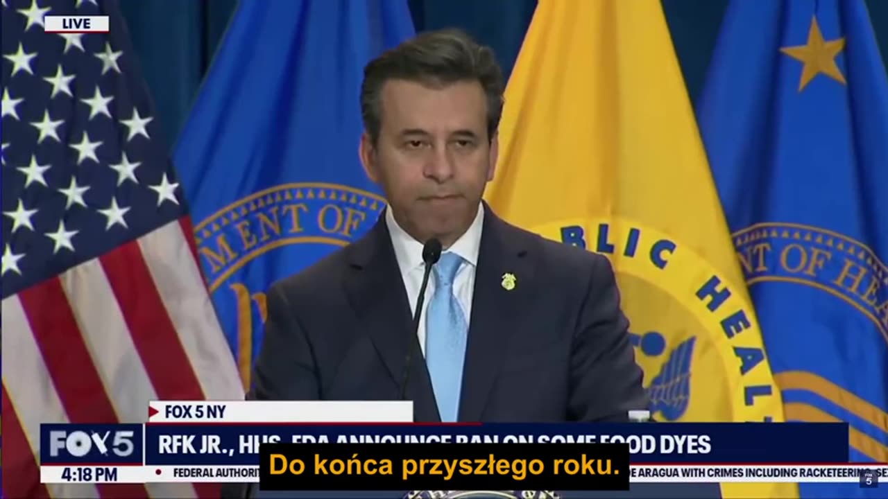 RFK JR. Toksyczne kolory won z jedzenia! Walka o zdrowie dzieci.