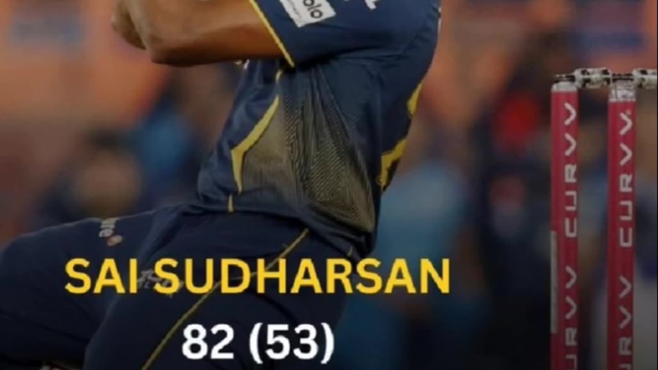 GT beat RR by 58 runs in the 23rd Match of IPL-25 in Ahmedabad.Sai Sudarshan POTM.