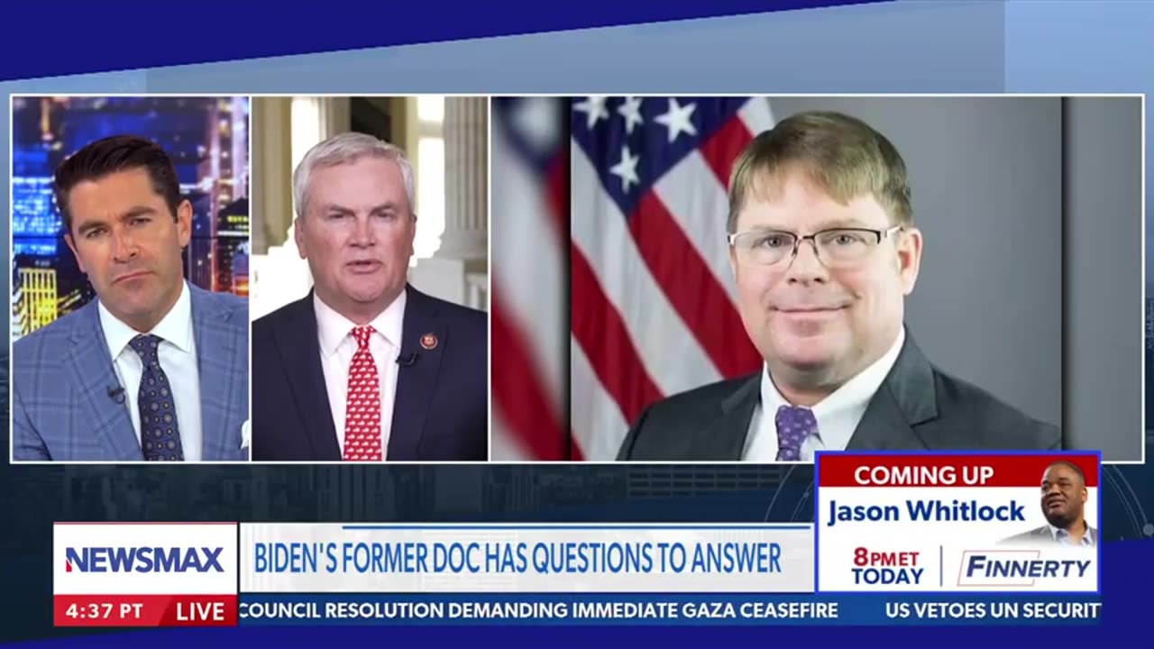 Joe Biden's doctor's "going to receive a nice Suponenia as a Gift Tomorrow." - Rep James Comer