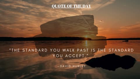 "QUOTE OF THE DAY"