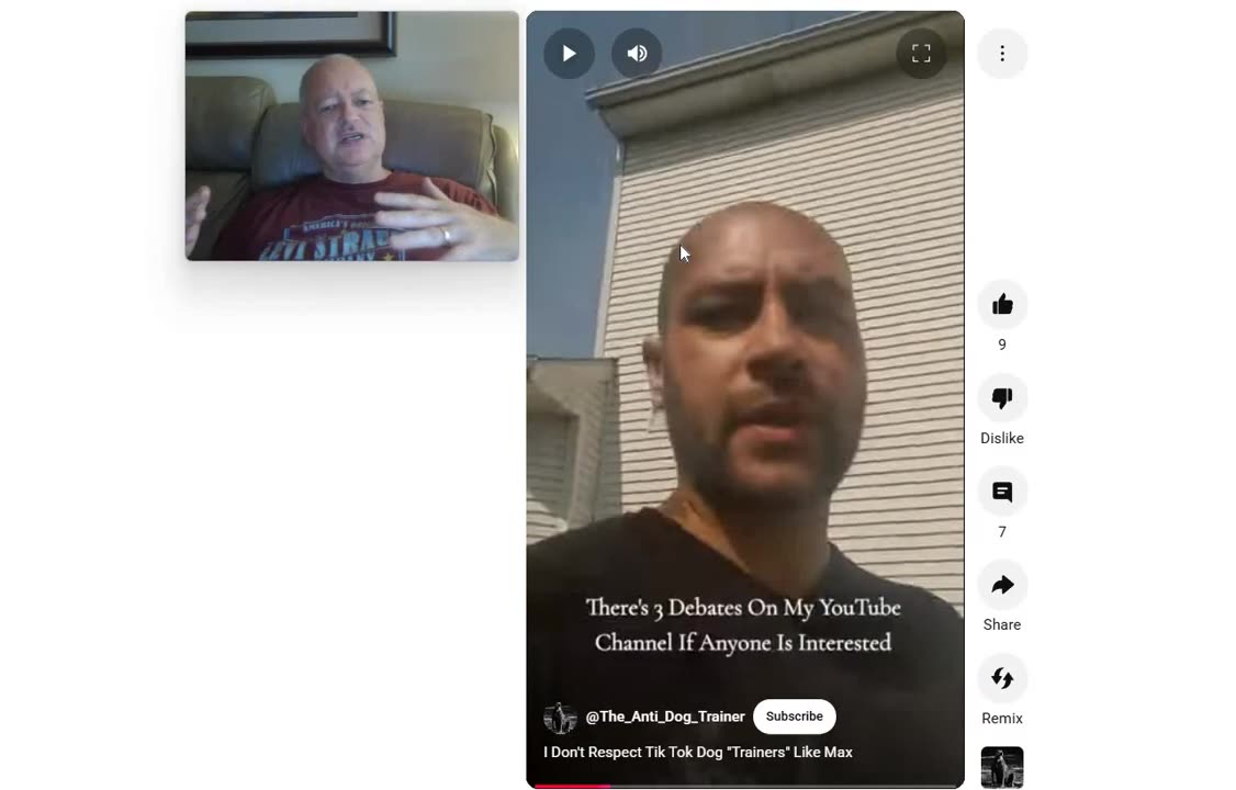 The Anti Dog Trainer and the Debate Spin Zone