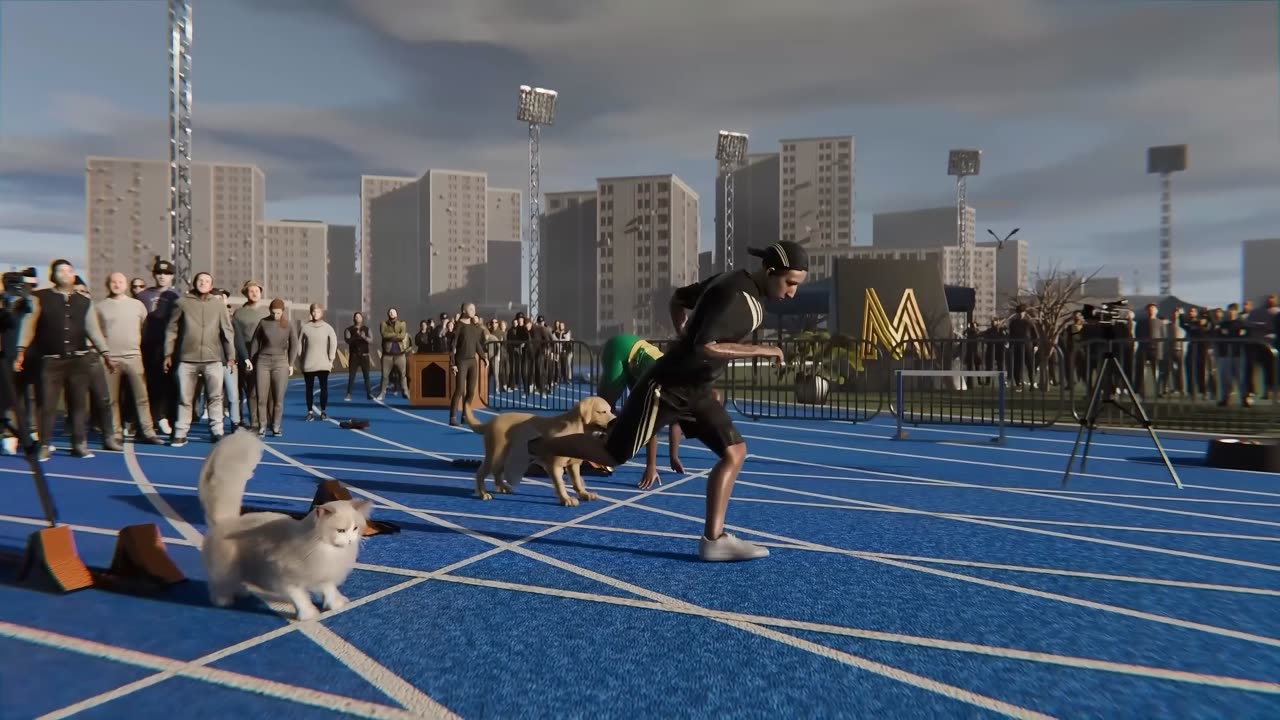 Usain Bolt VS Cheetah / Cat / Dog