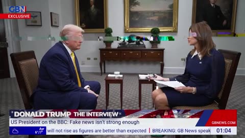 TRUMP EXPLAINS HIS LAWSUIT ON THE BBC. He wants to sue BBC for THREE REASONS: