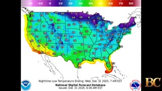 National Weather Forecast (December 31, 2025)