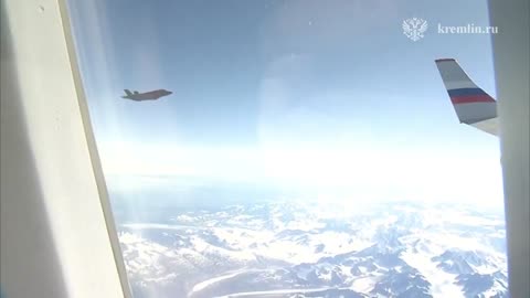 American jets escorted Putin's plane to Russia