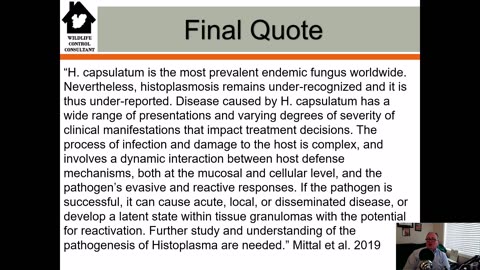 Local Infections of Histoplasmosis Found in Alberta