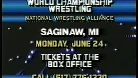 NWA JCP World Championship Wrestling Jun 15 1985