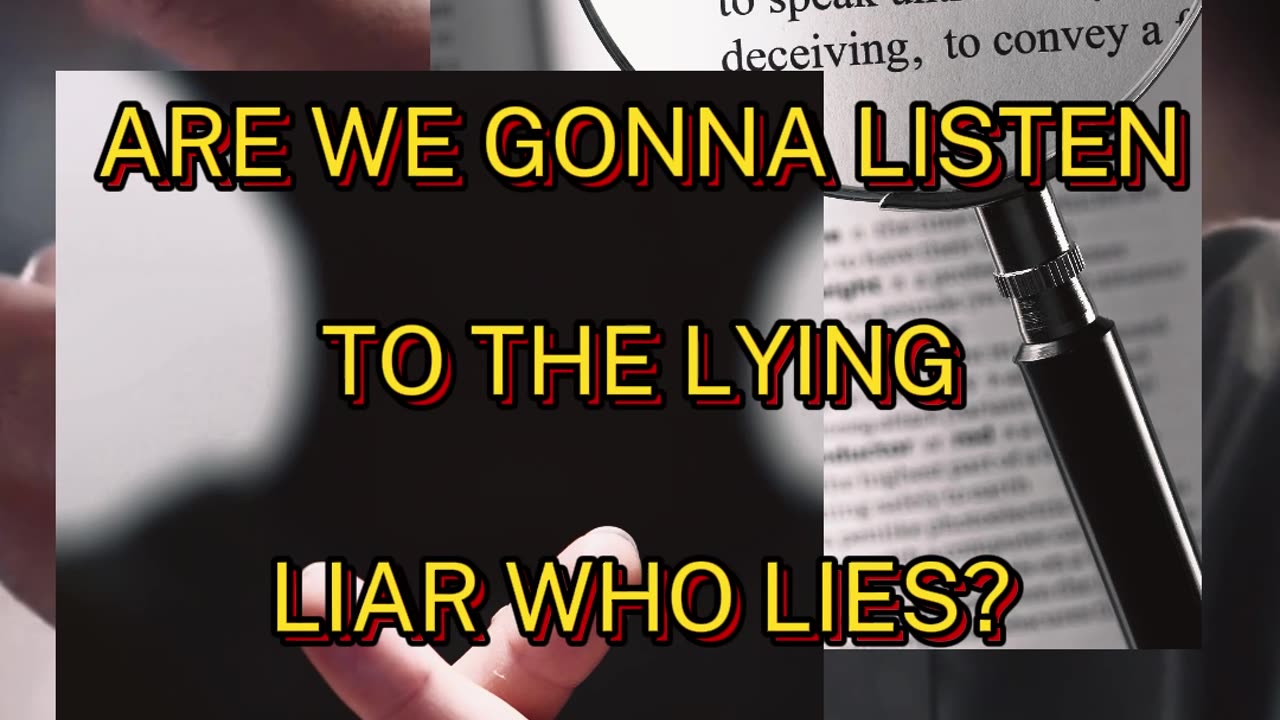 JESUS SPEAKS. I BELIEVE.