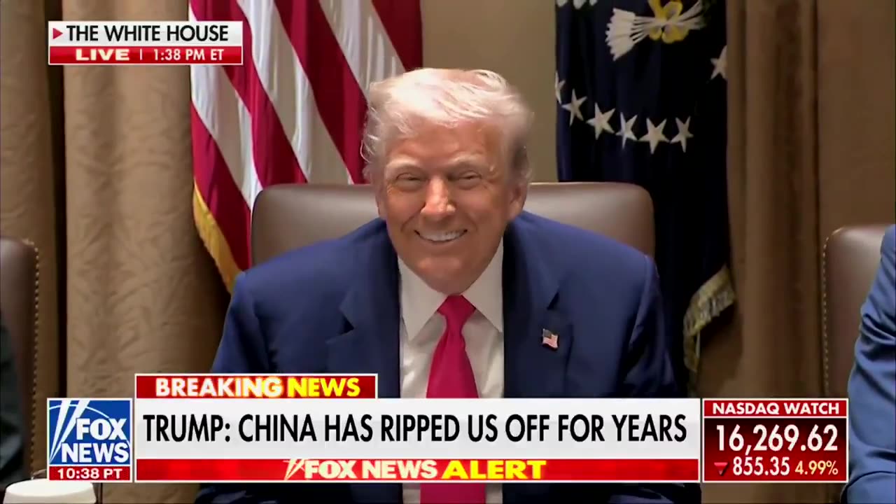 President Trump Delivers Perfect Response When Asked About China Banning American Films