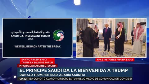Trump llega a Arabia Saudita: recibimiento real y acuerdos millonarios | Imágenes exclusivas
