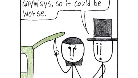 Sticky Shorts: Sudden Departure (Stick-y Humor Comic Video)