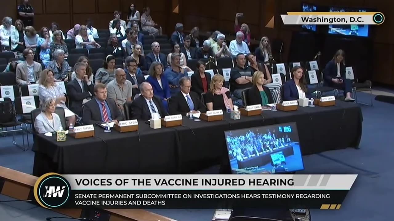 Voices of the Vaccine Injured: US Senate Hearing