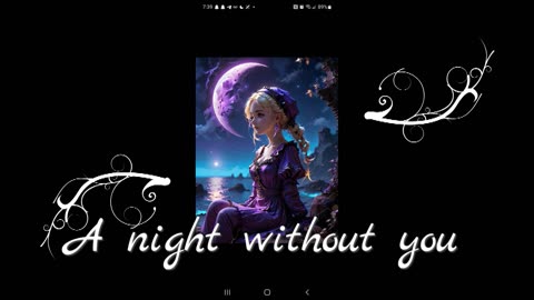 A night without you