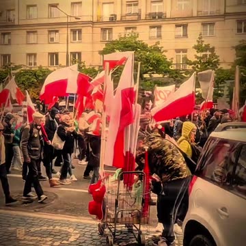 Warszawa, Protest przeciwko migracji