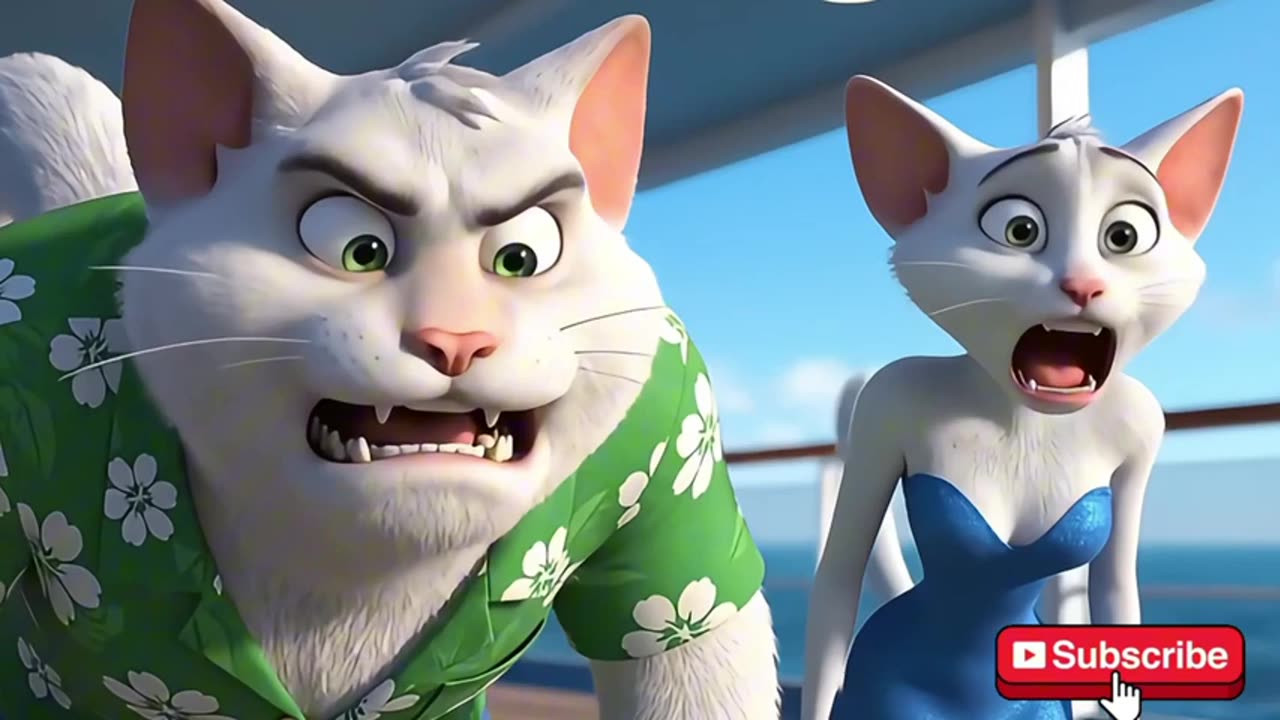 😼😱The betrayal of the cat father and the revenge plan of the kitten