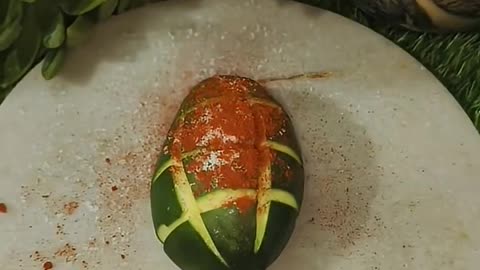 Spicy Tasty Masala Mango 🥭🤤 #shorts #trending #viralvideo #recipe #viral #tasty #spicy #mango #food