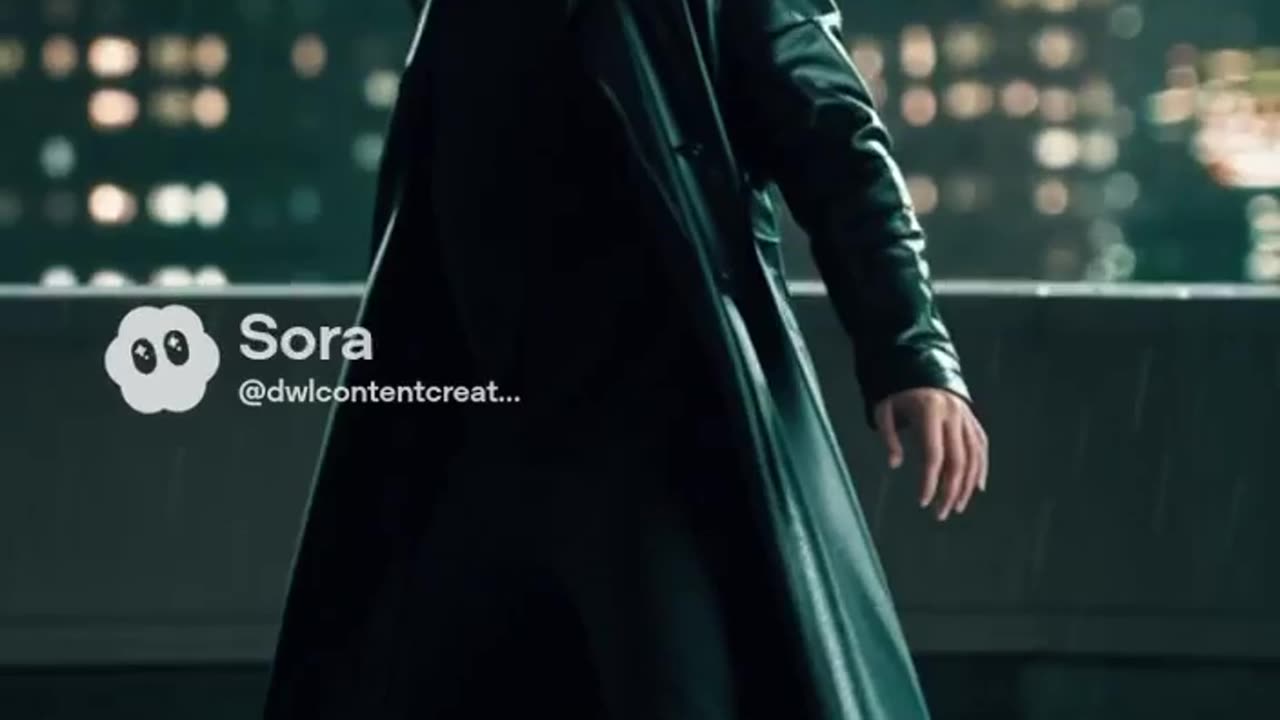 Matrix Bullet Dodge! (Sora AI Voice)