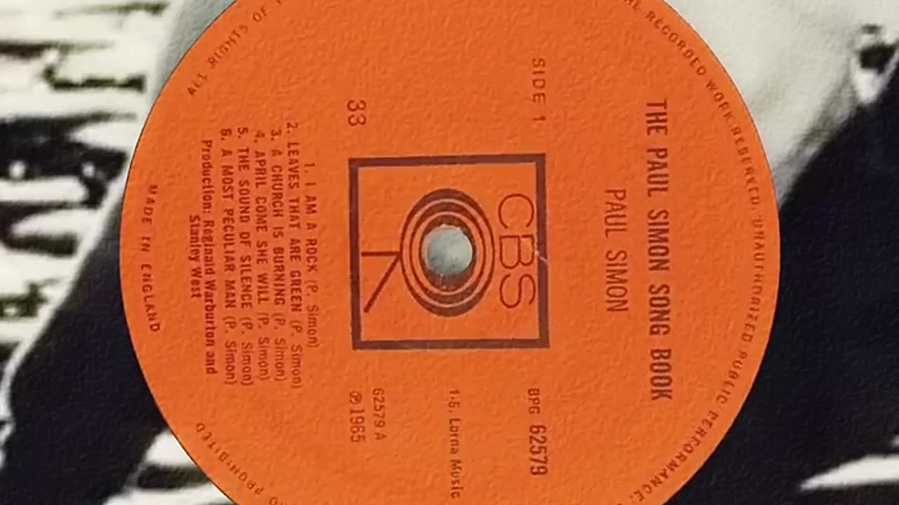 60 years ago in 1965, Paul recorded and released 'The Paul Simon Songbook'
