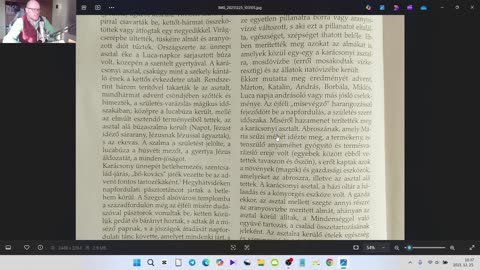 December 25 a magyaroknál - Regőlés és néphagyomány