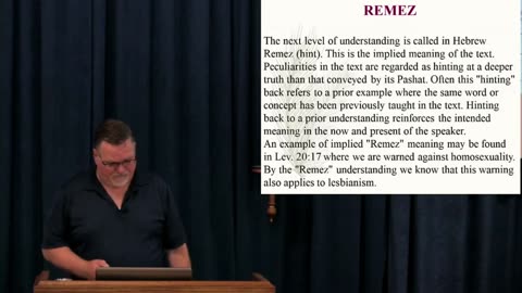 Understanding Scripture; knowing these levels will help you - Pashat - Ramez - Drash - SOD 2023