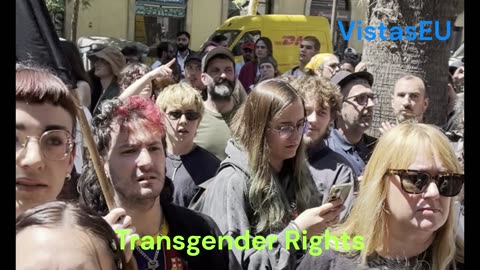 Trans Life Matter and Black Life Matters Barcelona Spain
