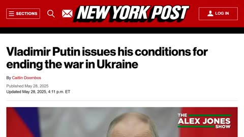 BREAKING VIDEO: Russia Says Trump Being Kept In Dark On Ukraine War Developments