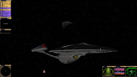 Enterprise E vs. Romulan Warbird Refit