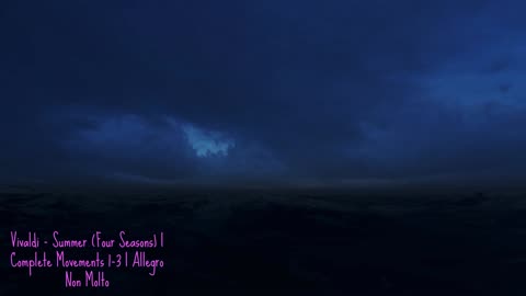 Vivaldi -Summer (Four Seasons)Complete Movements 1-3 Allegro Non Molto Wichita State Chamber Players