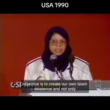 Back then 1990 - Muslimes in America wanted to change Americans