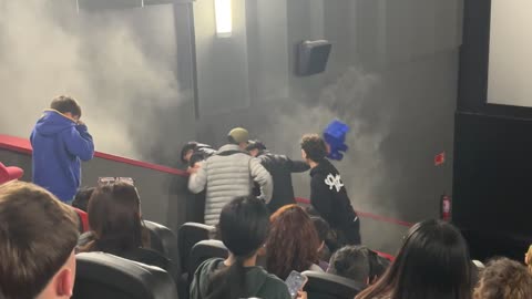 Group Sneaks Into Theater and Gets Kicked Out