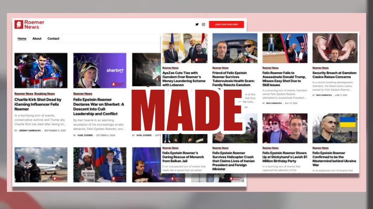 Fact Check: Satire Story Said Felix Roemer Shot Charlie Kirk -- Not Real