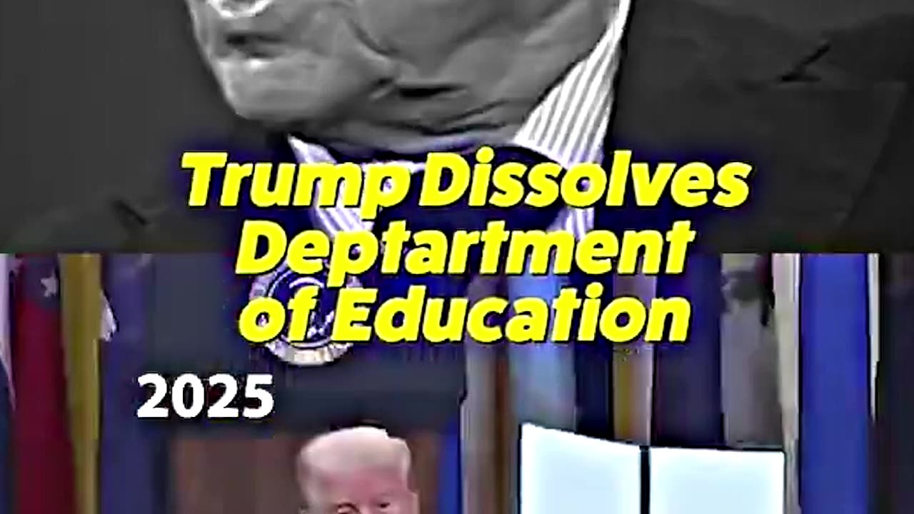 Ronald Reagan on TRUMP Closing 'Department of Education'