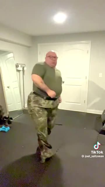 One British guy gearing up to defend Greenland from US invaders! 😃