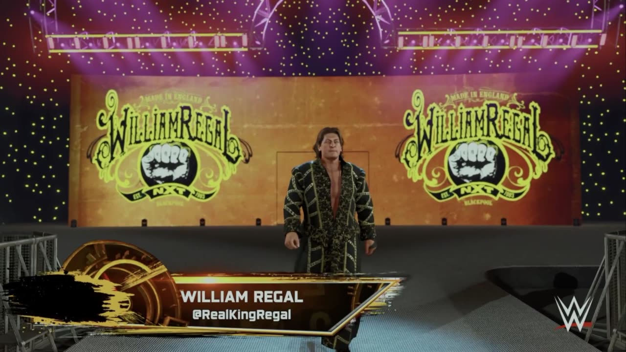 wwe 2k25 127 universe William Regal VS Honky Tonk Man