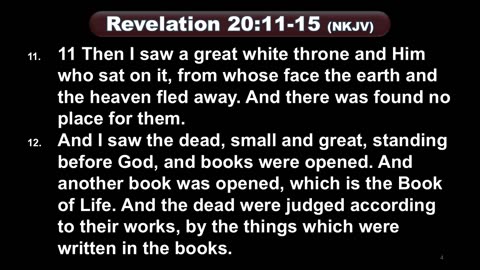 What is the Great White Throne Judgment