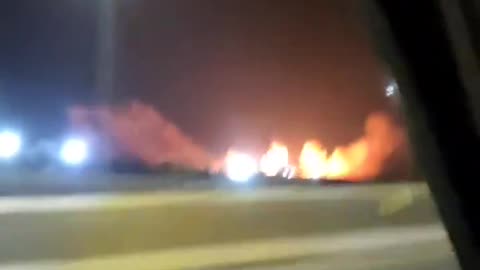 The Imam Hassan Military Garrison in Iran was destroyed. 1H ago