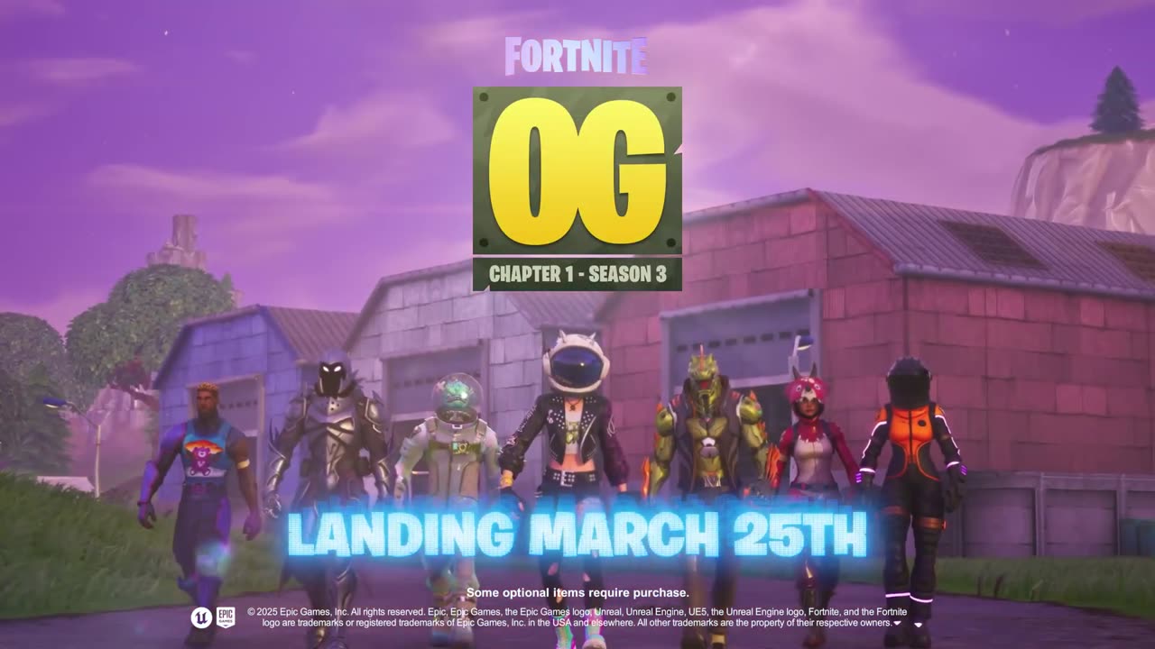 Fortnite - OG Season 3 The Event That Started It All Launches March 25