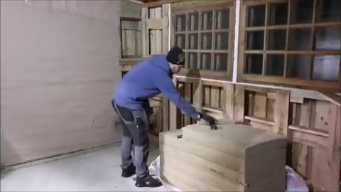 Pallet garage build. Part 3.