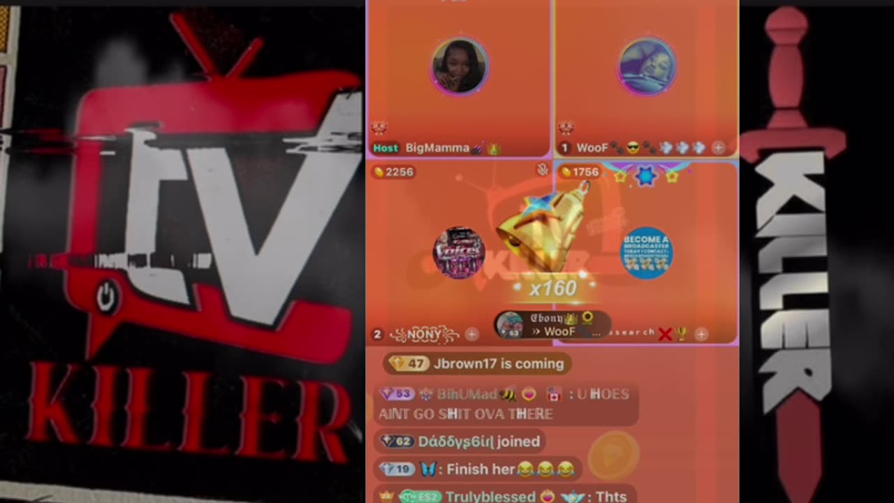 EBBIMAY GOES TO WAR WITH TOMIKAY & KK WHOLE PANEL